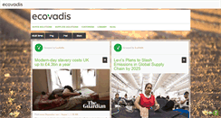 Desktop Screenshot of market-news.ecovadis.com